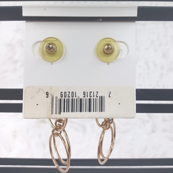 Worthington Circle Dangle Earrings - Picture 6 of 11